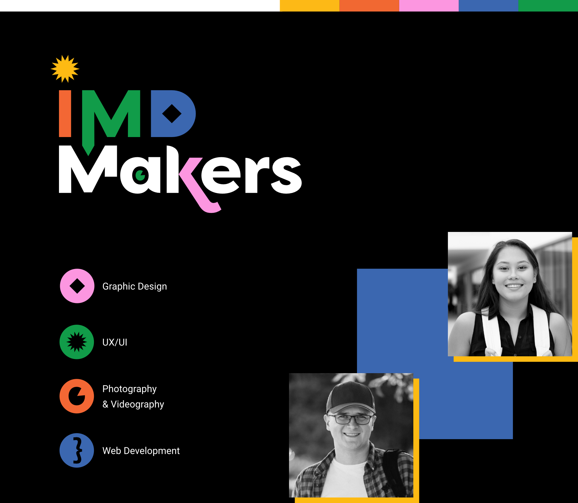 IMD Makers Logo and Moodboard